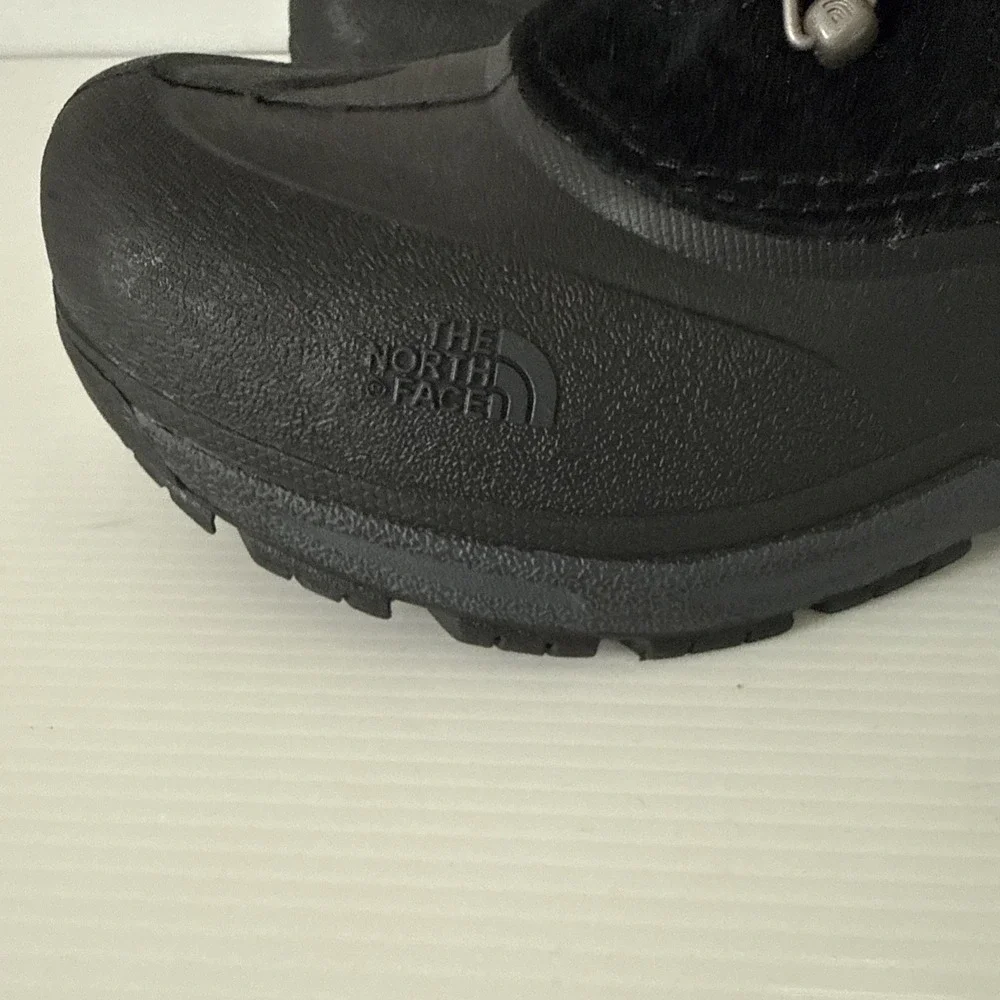 The North Face Heatseeker Waterproof Plus Black Lined Winter‎ Boots Boys Size 5